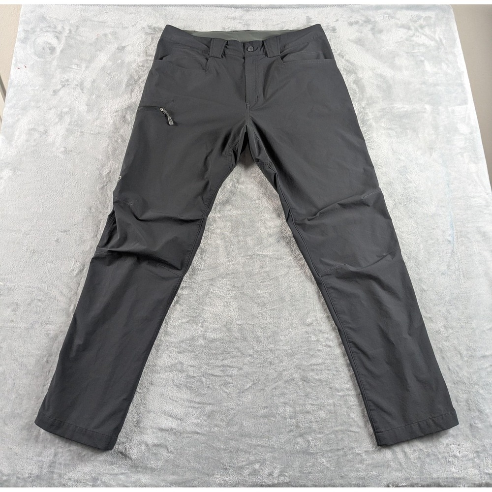 Outdoor Research Voodoo Pants Men 34x32 Gray Stretch Nylon Hiking Outdoor